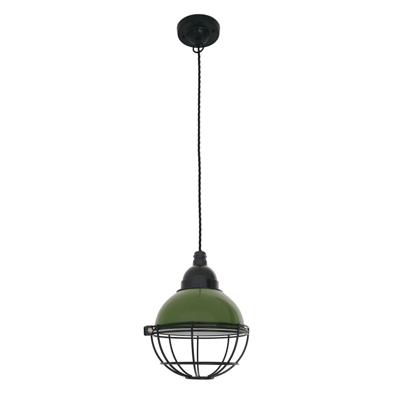 Colgante Claire verde Faro